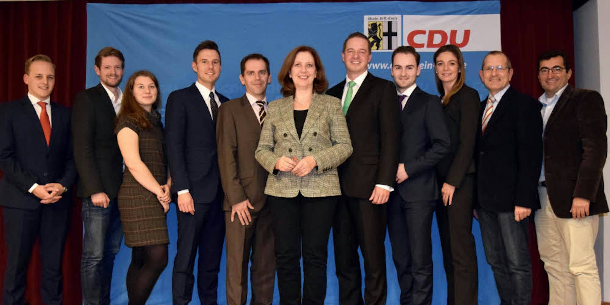 Zum neuen Vorstand des CDU-Stadtverbandes gehören bekannte und neue Gesichter.