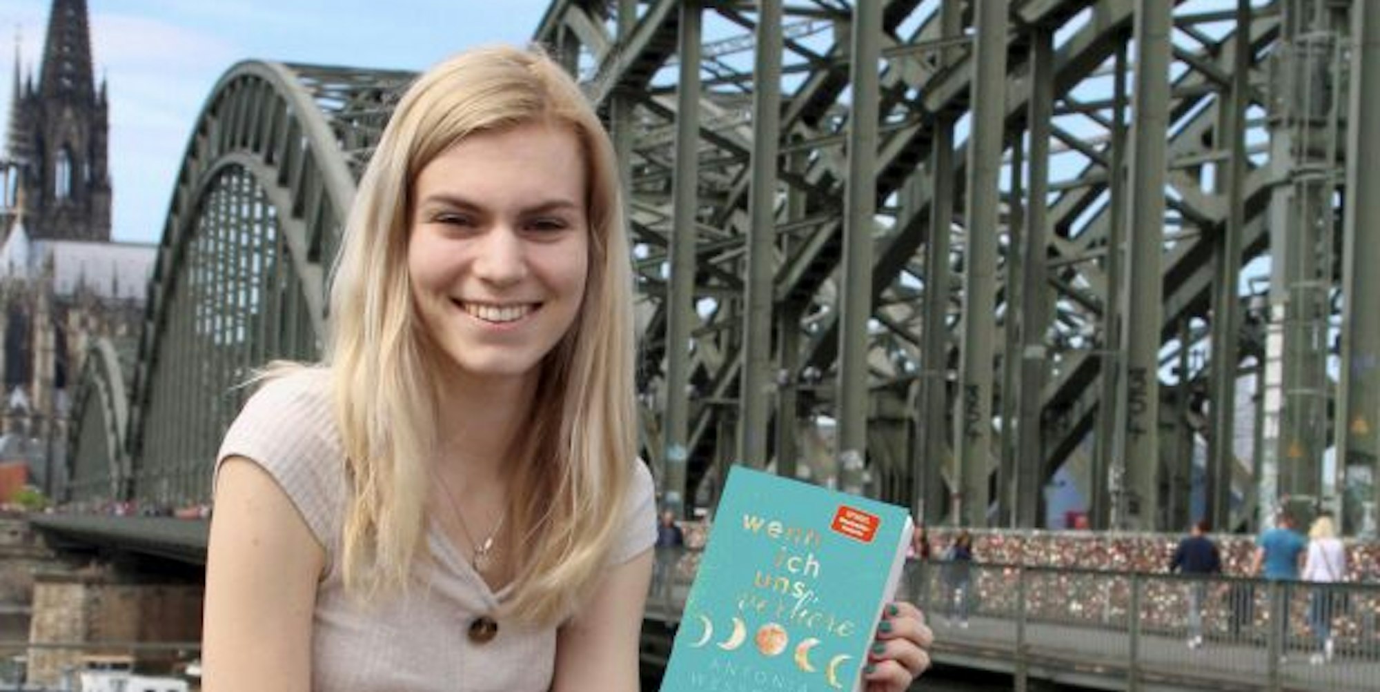 Autorin Antonia Wesseling schaffte es mit ihrem Buch „Wenn ich uns verliere“ auf die Spiegel-Bestsellerliste.