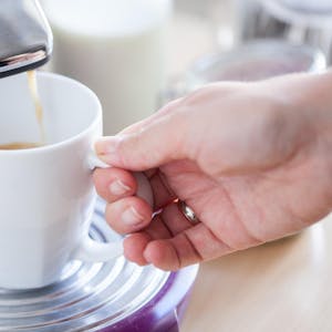 Kaffeeautomat Padmaschine Hygiene dpa