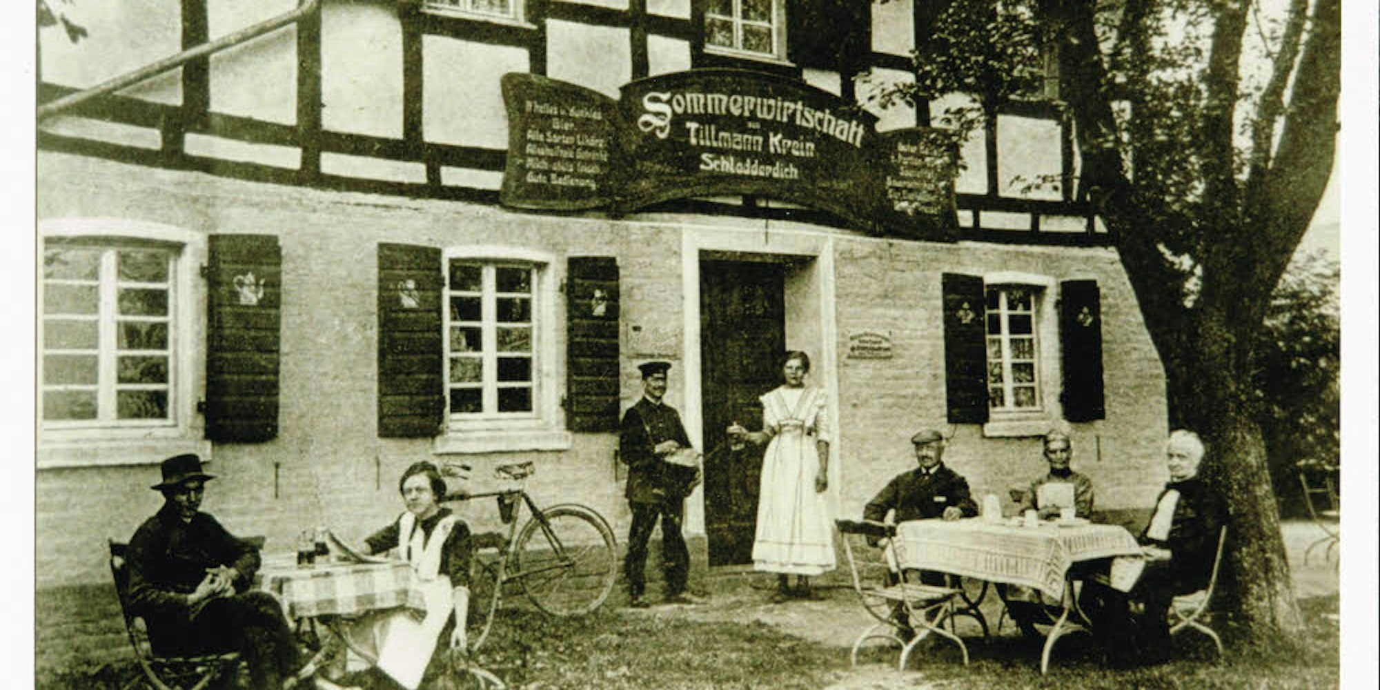 Seit den 20er-Jahren war der Lindenhof eine Gaststätte, Tillmann Krein betrieb dort eine Sommerwirtschaft.