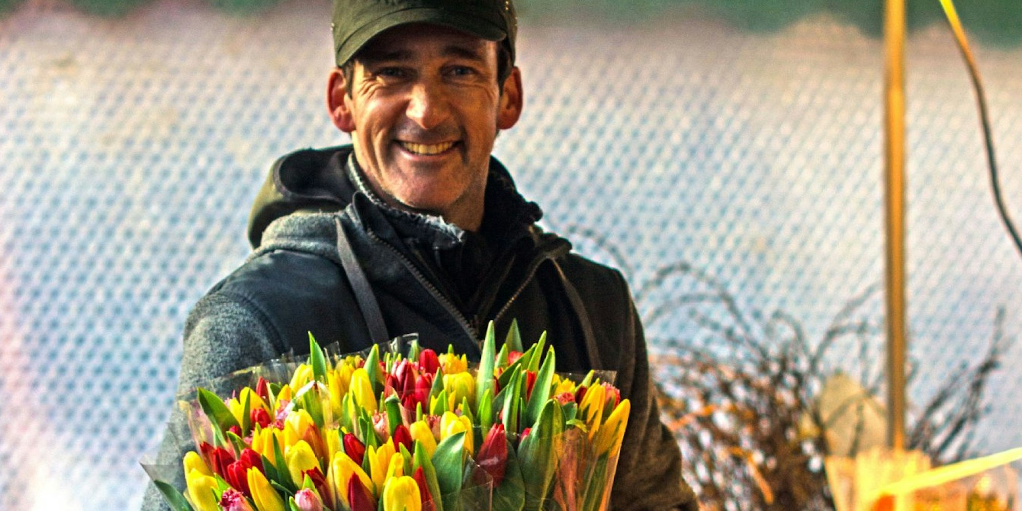 Tulpen. Die Frühlingsboten entfalten jetzt ihre Vielfalt auf den 38 Kölner Wochenmärkten und 4 Ökomärkten.