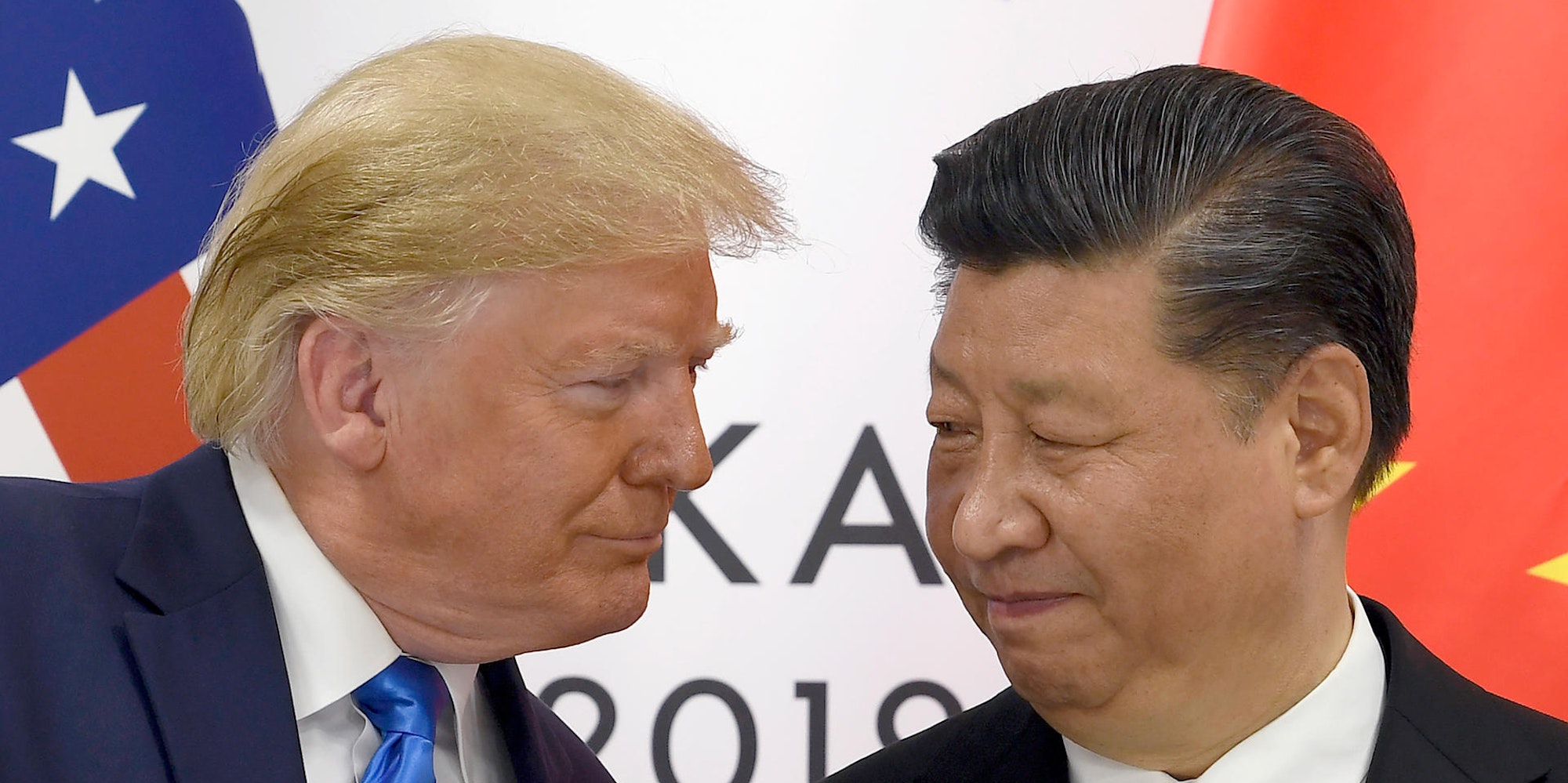 Trump Xi afp