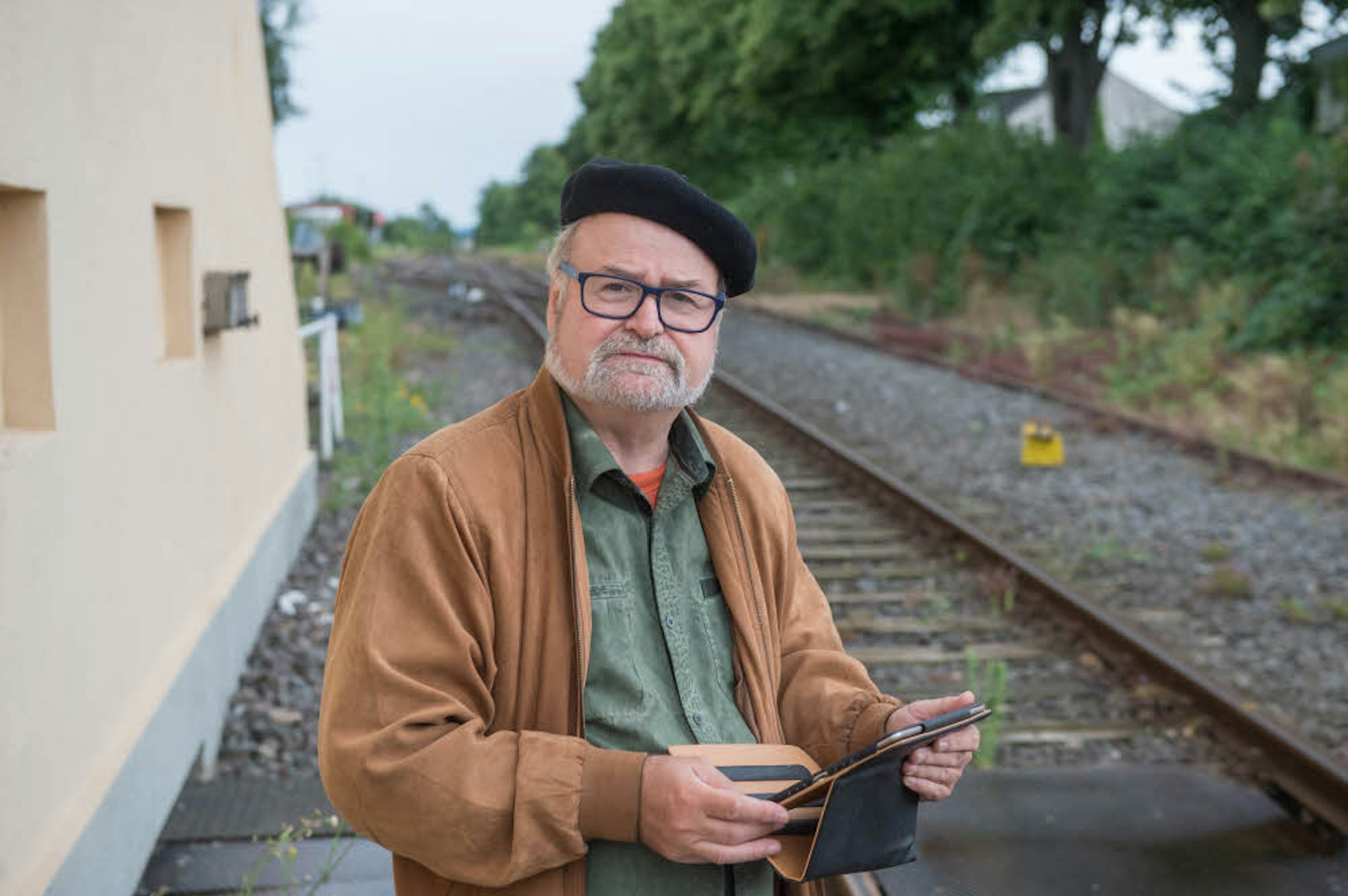 Der Füssenicher Heinz-Peter Müller beschäftigt sich seit Jahren mit der Geschichte der Eisenbahn im Kreis Euskirchen.