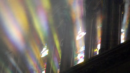 Seit zehn Jahren einer der großen Schätze im Dom: Gerhard Richters Fenster