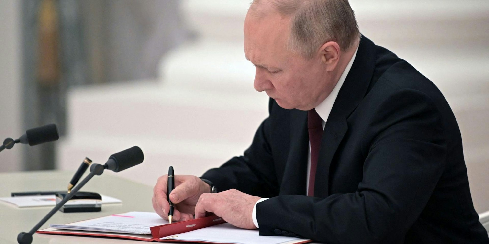 Putin unterzeichnet