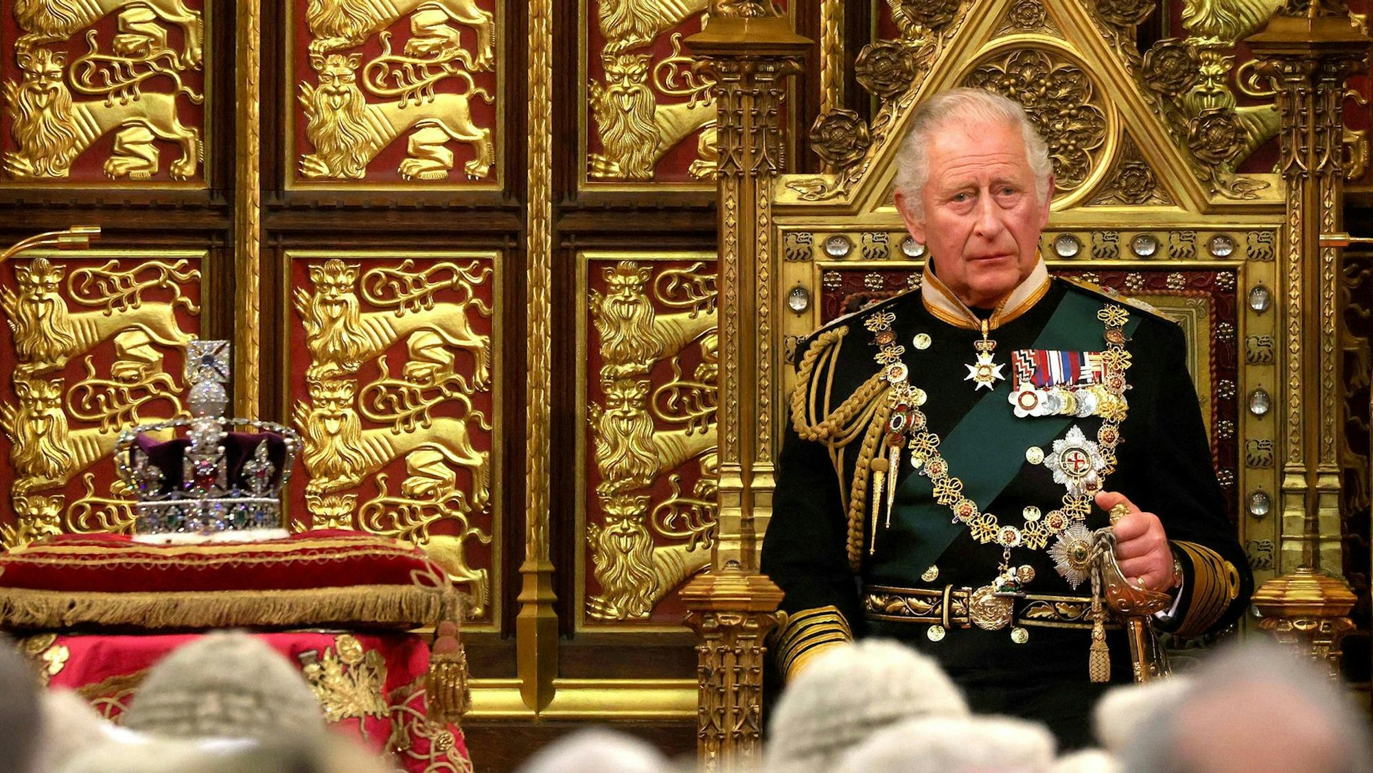 Prinz Charles im House of Lords.