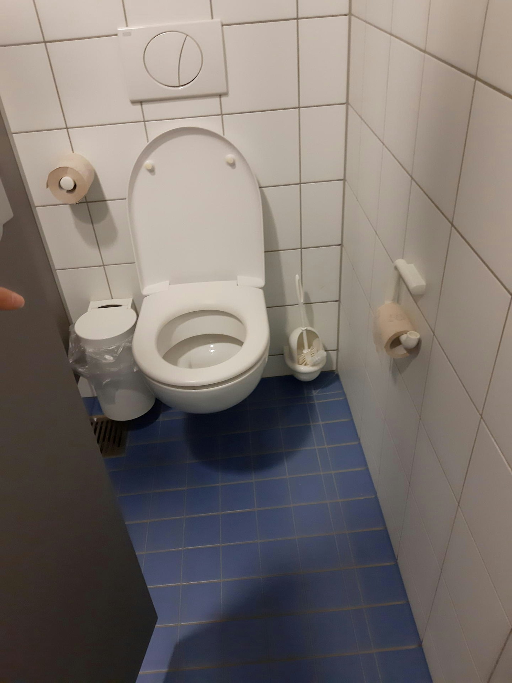 Die Toiletten waren alle sehr sauber.