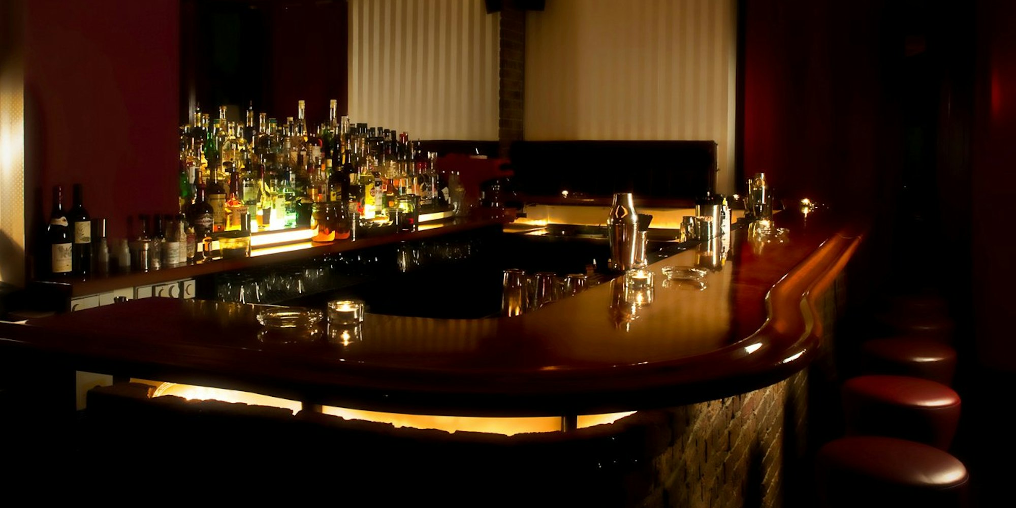 Blick in die Kölner Bar "Spirits" - die beste Bar der Republik.