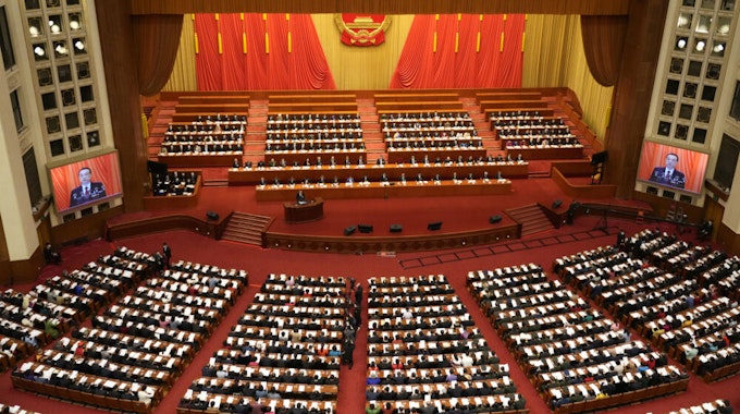 Li Keqiang stimmte die Chinesen auf der Jahrestagung des Volkskongresses auf harte Zeiten ein.