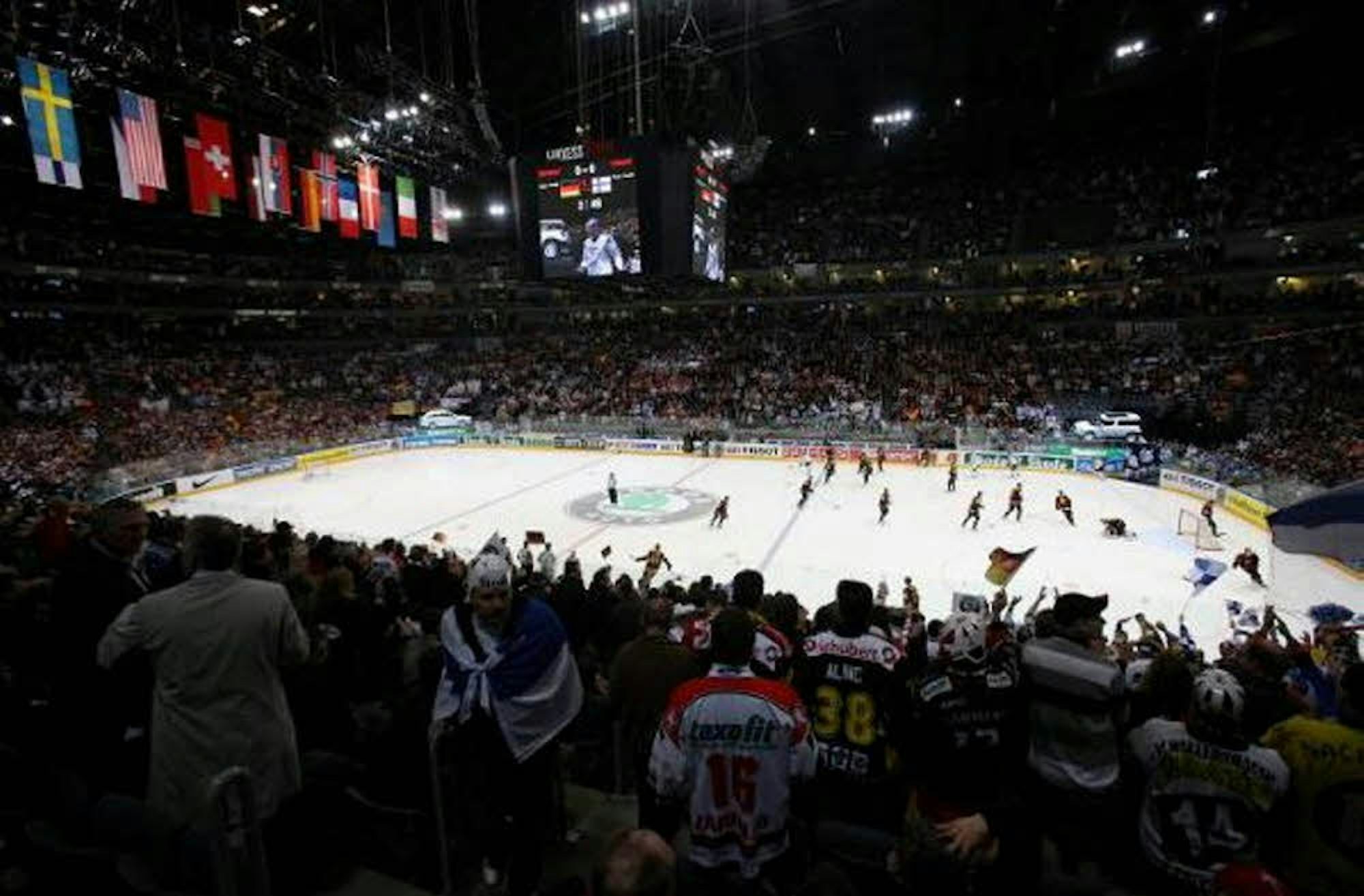 Auch im Jahr 2010 war Köln Schauplatz der Eishockey-WM.