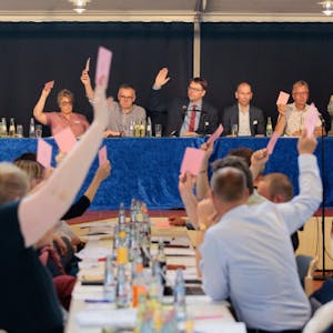 Die Sommersynode im Gemeindehaus Oberwiehl hatte viel zu beschließen. 