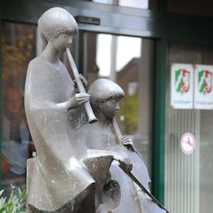Skulptur Musizierende Kinder Werner Franzen Burscheid
