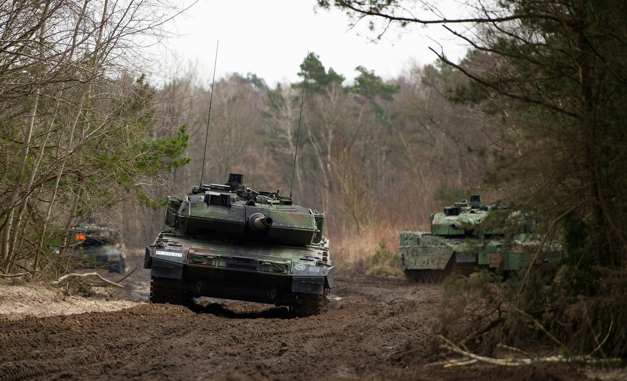 Leopard 2 Panzer dpa