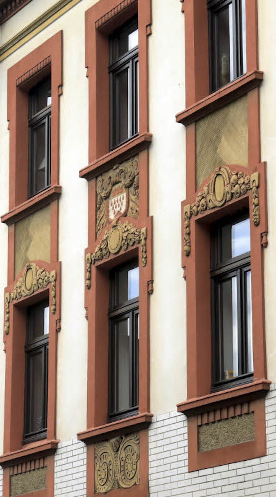 Typische Drei-Fenster-Architektur in Ehrenfeld