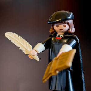 Luther als Playmobil-Figur