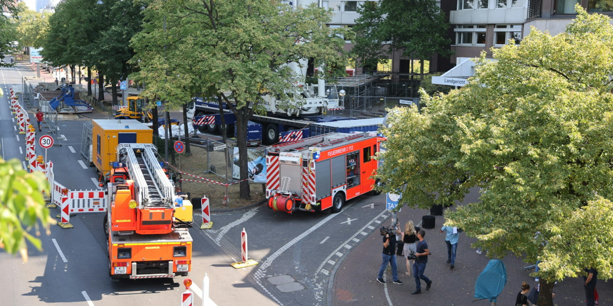 Feueralarm Landgericht Köln