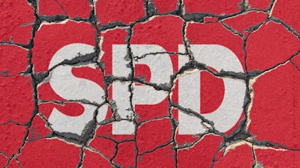 SPD mit Rissen