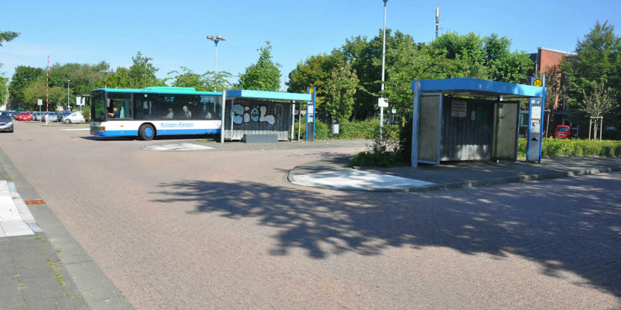 Der Elsdorfer Busbahnhof (Archivbild)