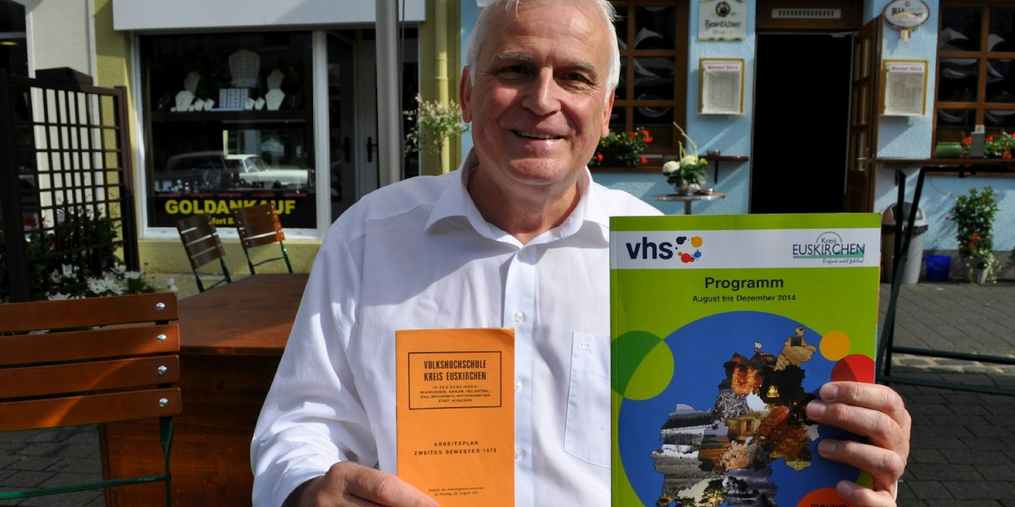Seit 25 Jahren leitet Richard Victor die Volkshochschule des Kreises Euskirchen.
