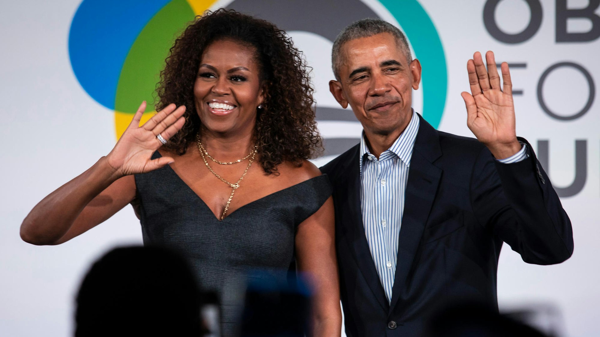 Das ehemalige US-Präsidenten-Ehepaar, Barack und Michelle Obama.