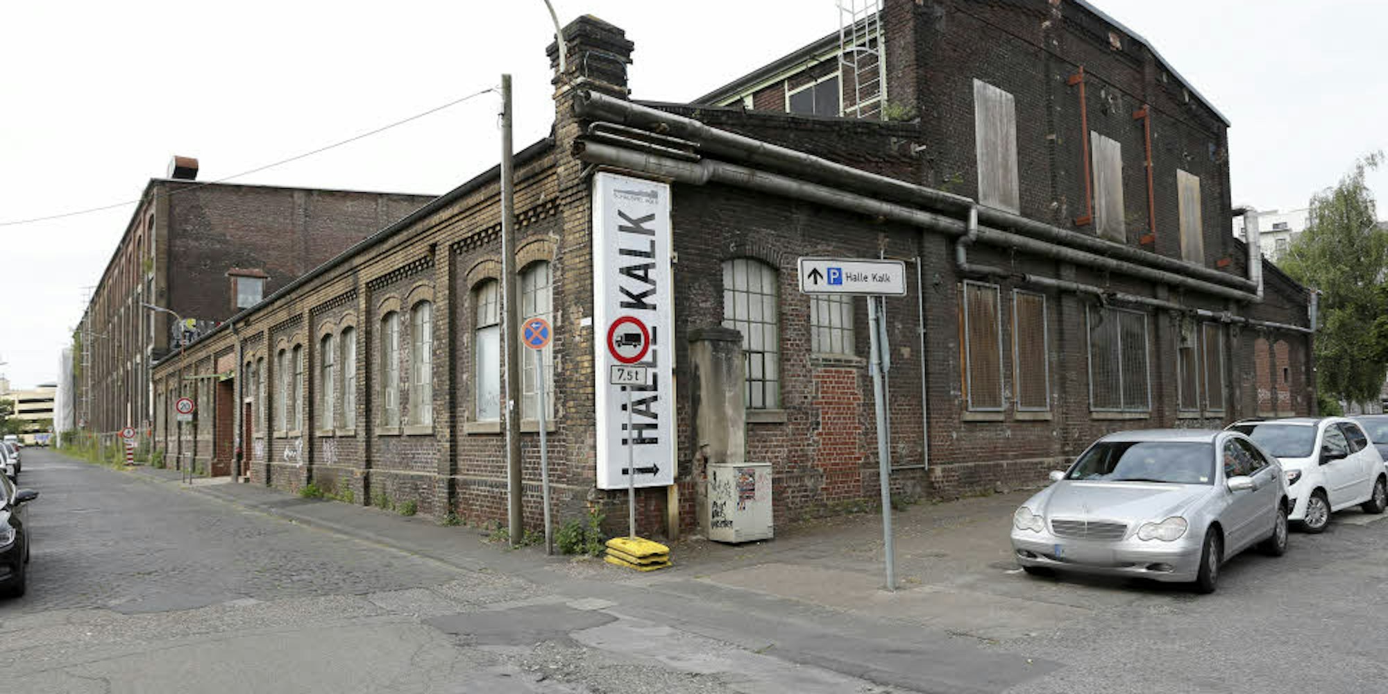 Die ehemaligen KHD-Hallen an der Neuerburgstraße