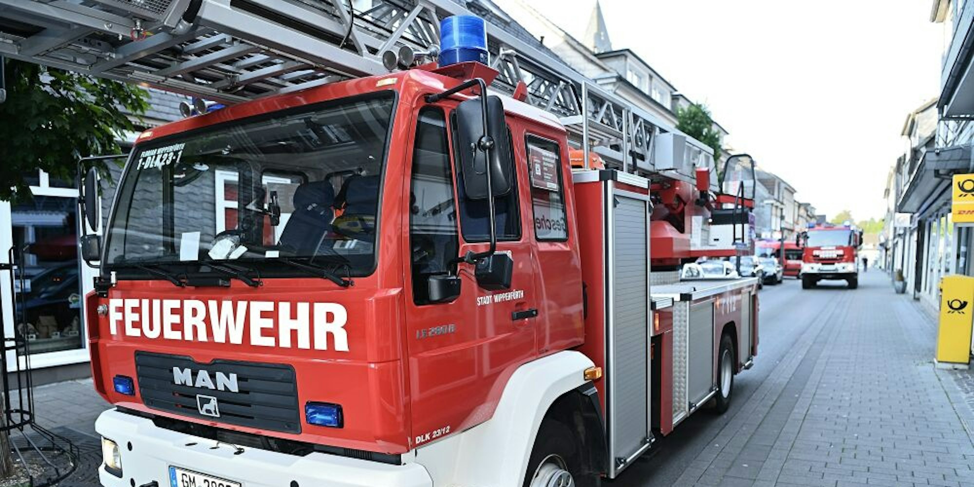 Feuerwehreinsatz in Wipperfürth. (Symbolbild) 