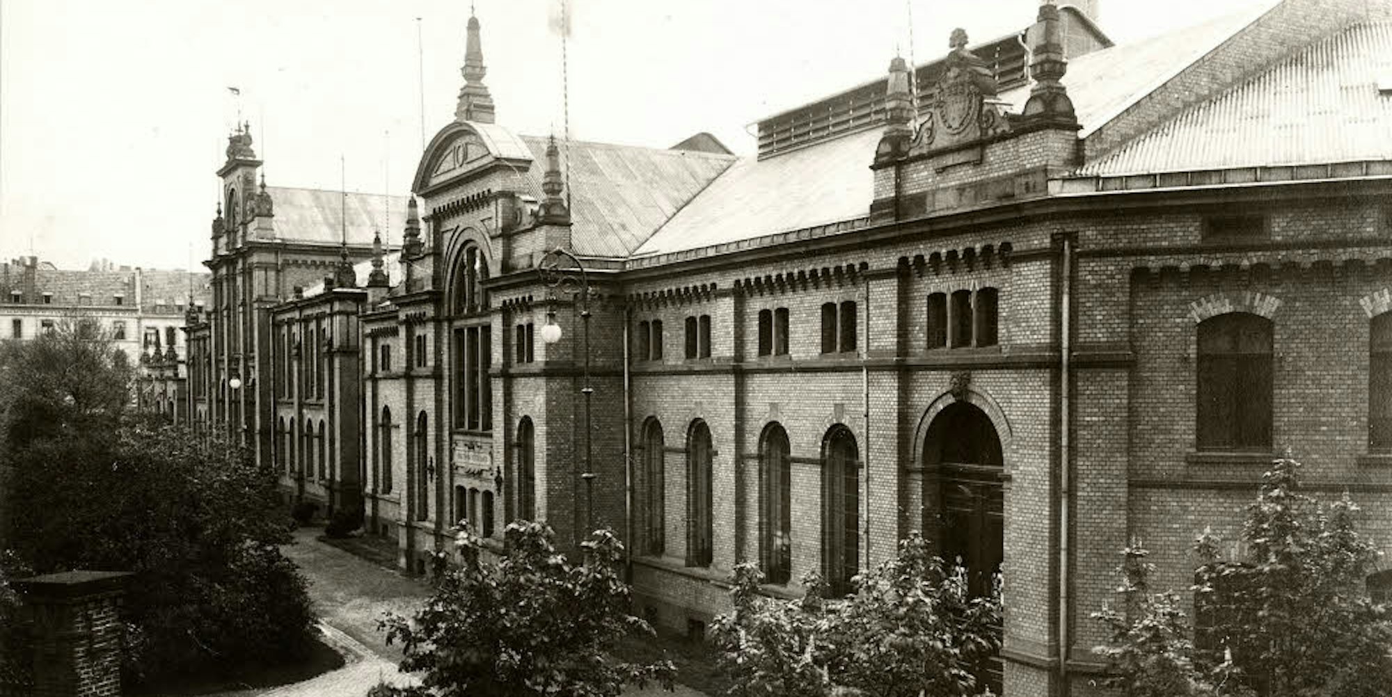 Eine Aufnahme von der „Centralstation“ aus dem Jahr 1911.
