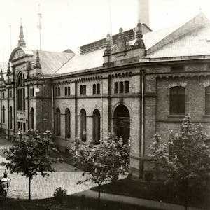 Eine Aufnahme von der „Centralstation“ aus dem Jahr 1911.