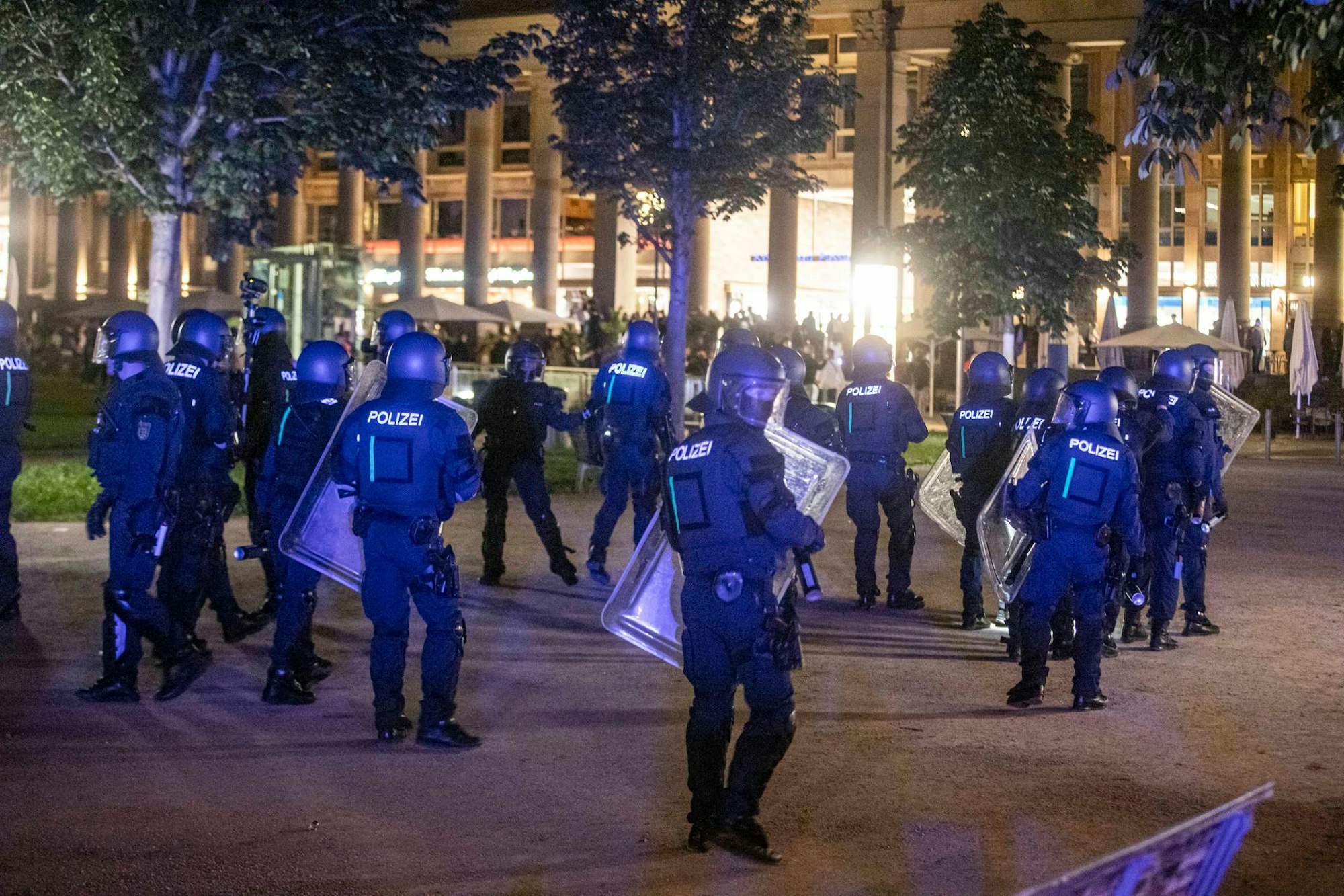 Stuttgart-Randale-Polizei