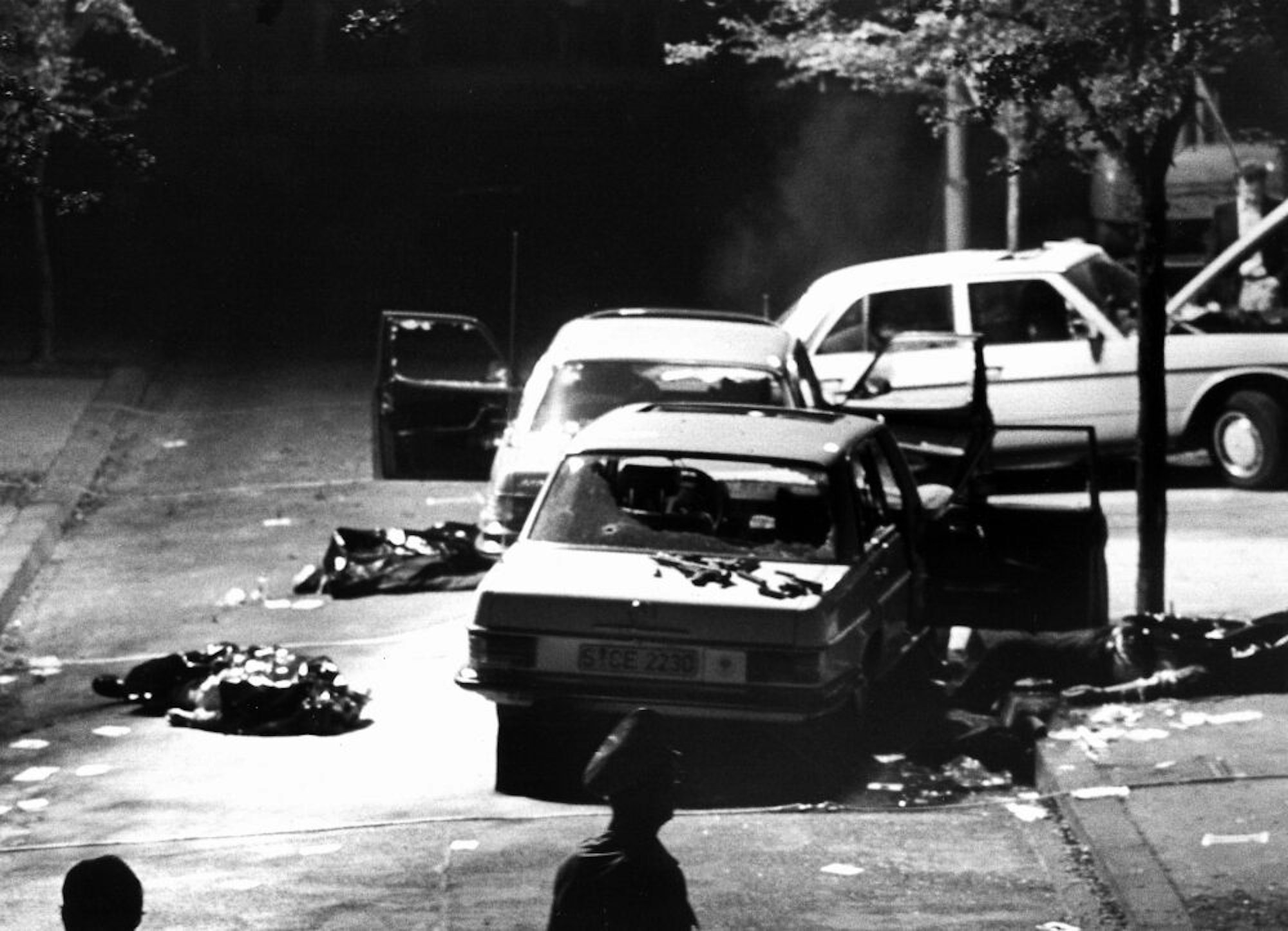 Tatort Köln, Vincenz-Statz-Straße im Stadtteil Braunsfeld: Am 5. September 1977 wurde hier Hanns-Martin Schleyer von RAF-Terroristen entführt, drei Polizisten und der Fahrer ermordet.