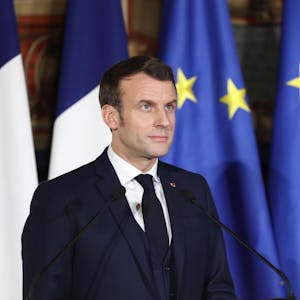 Macron afp neu