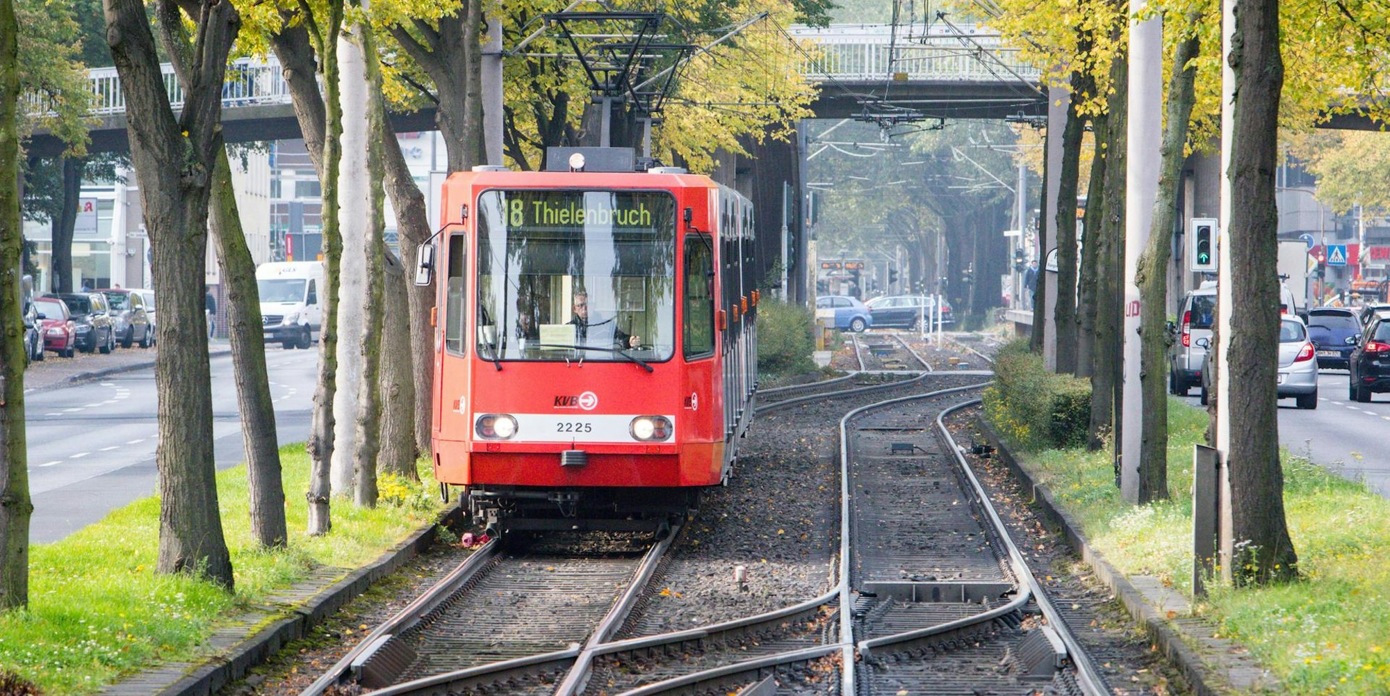 Stadtbahnlinie 18 in Bonn wegen Baumaßnahmen getrennt