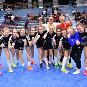 In der Schwalbe-Arena sicherten sich die Handballerinnen des Lindengymnasiums den Landesmeistertitel.