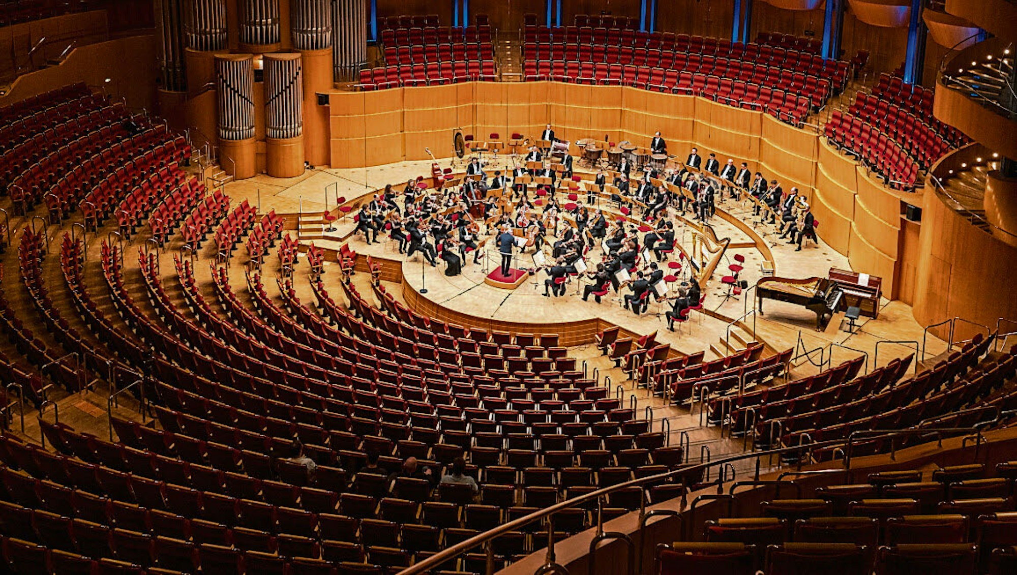 Konzerte ohne Zuschauer in der Philharmonie 