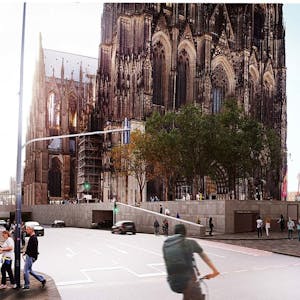 Aufgeräumter soll sich das nördliche Domumfeld nach Vorstellungen des Münchener Architekturbüros zeigen.