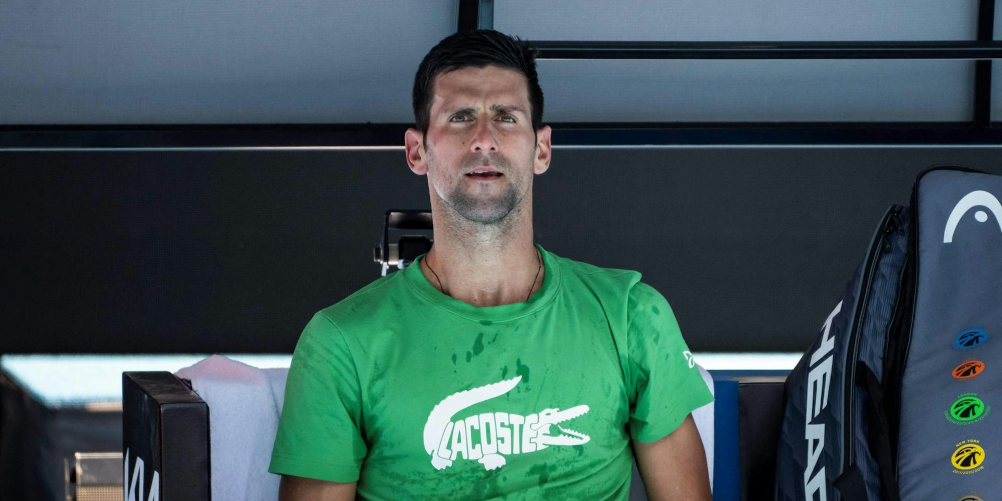 Novak Djokovic AFP 130122