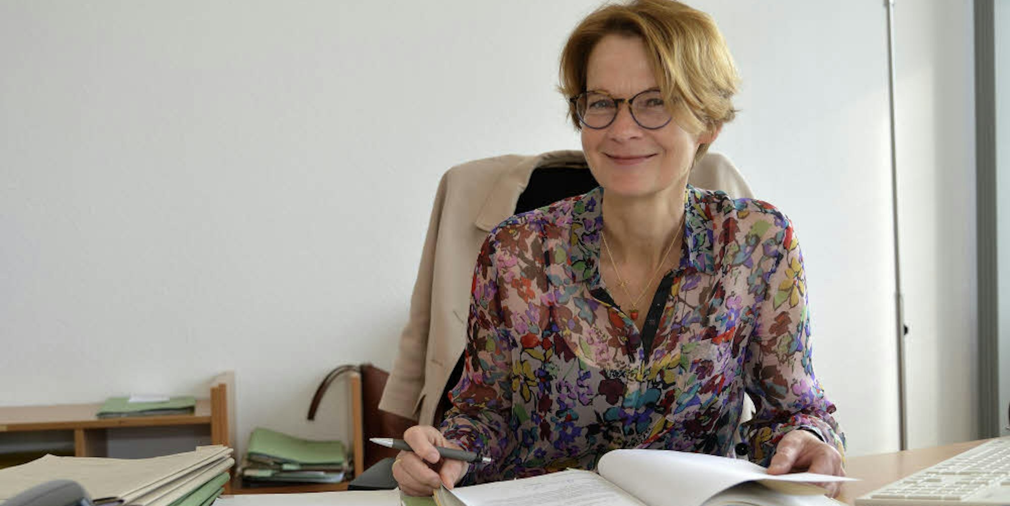 Verhandlungsgeschick nicht nur im Gerichtssaal zeichnet Johanna Saul-Krickeberg aus. Seit 2013 ist sie Chefin in Bensberg.