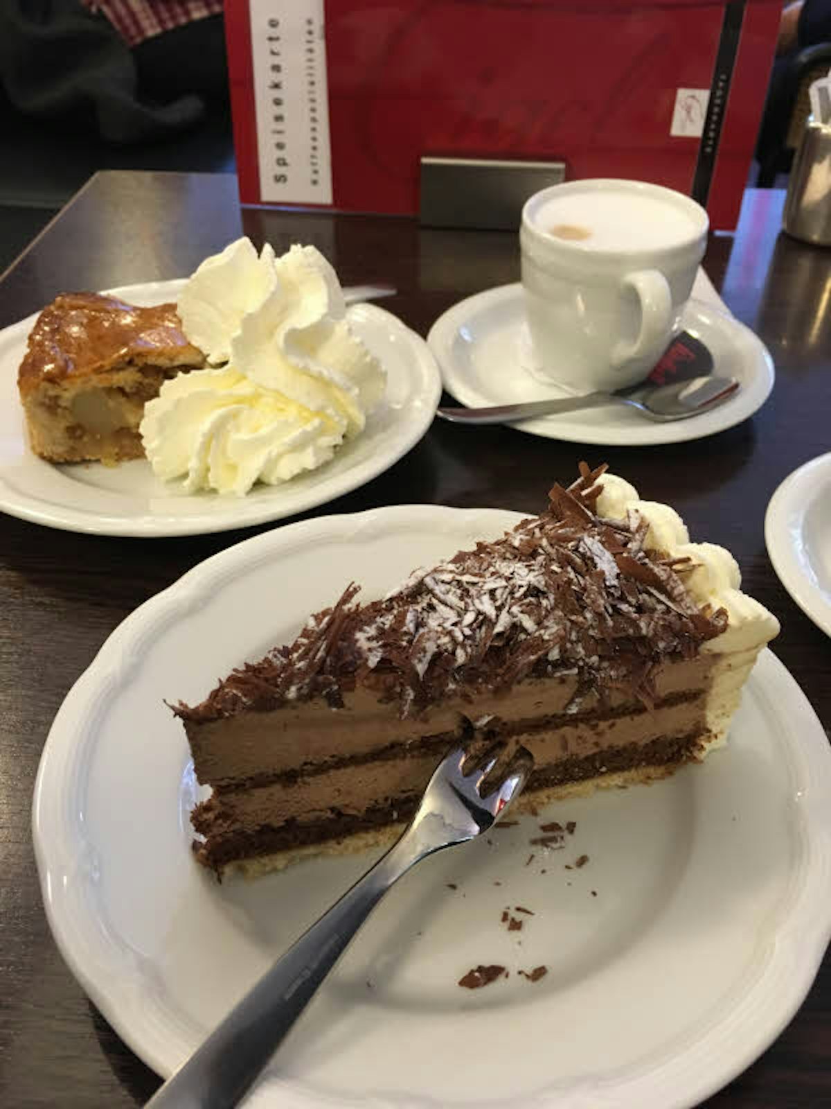 Kuchen im Café Eigel