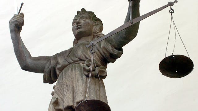 Die Justitia (Symbolbild) 