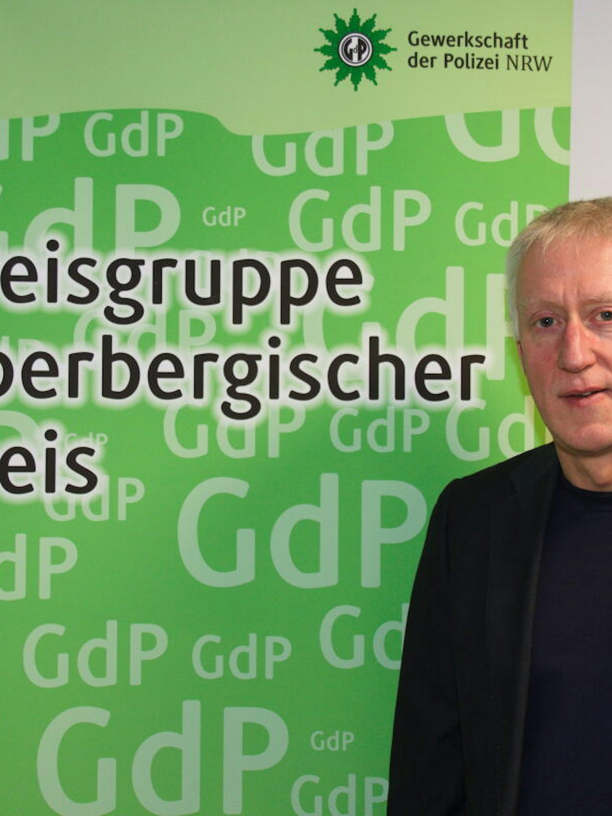 Uwe Köster, Vorsitzender der Gewerkschaft der Polizei Oberberg (GDP).