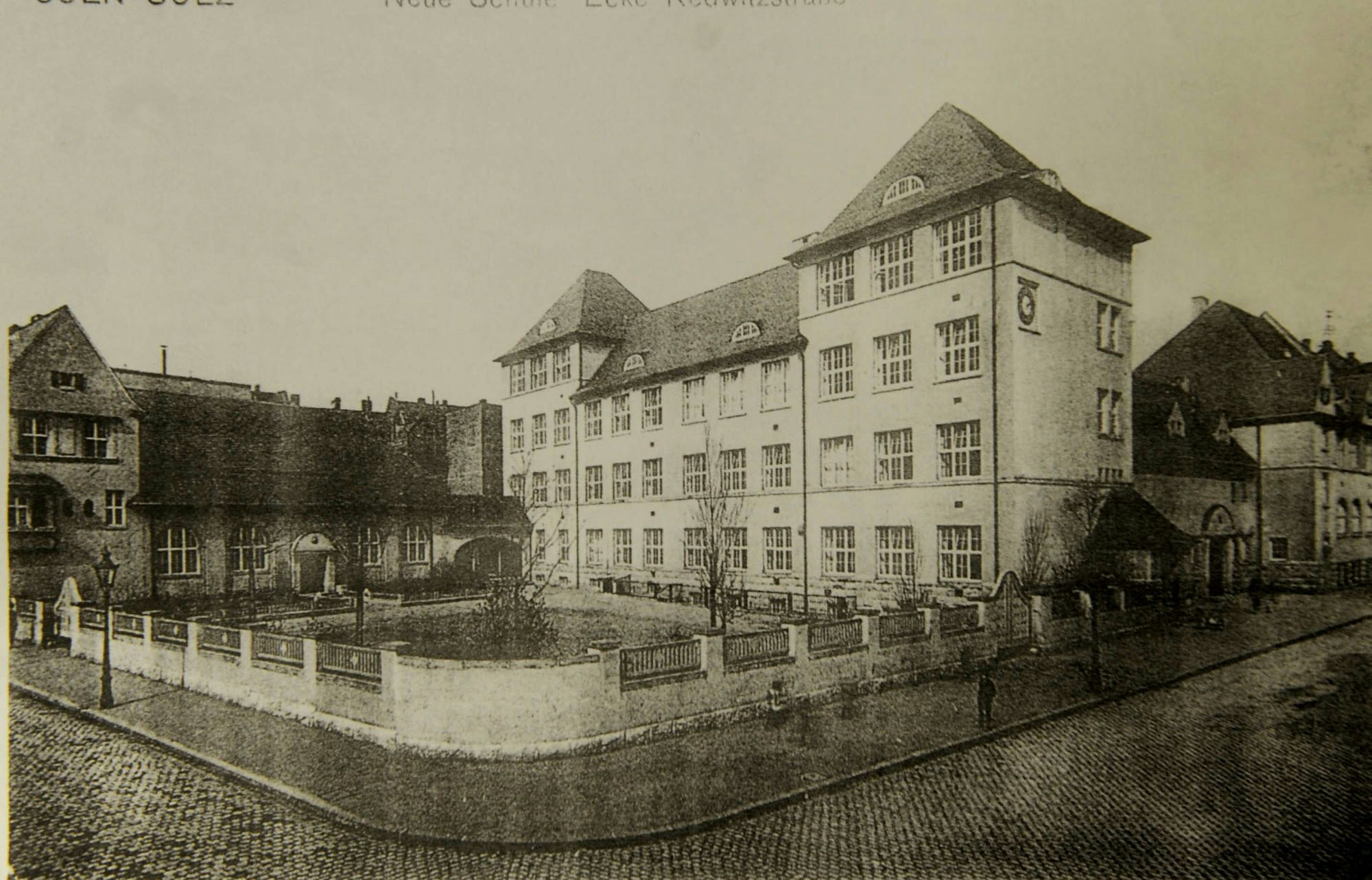 Die Schule an der Redwitzstraße in den 1920er Jahren