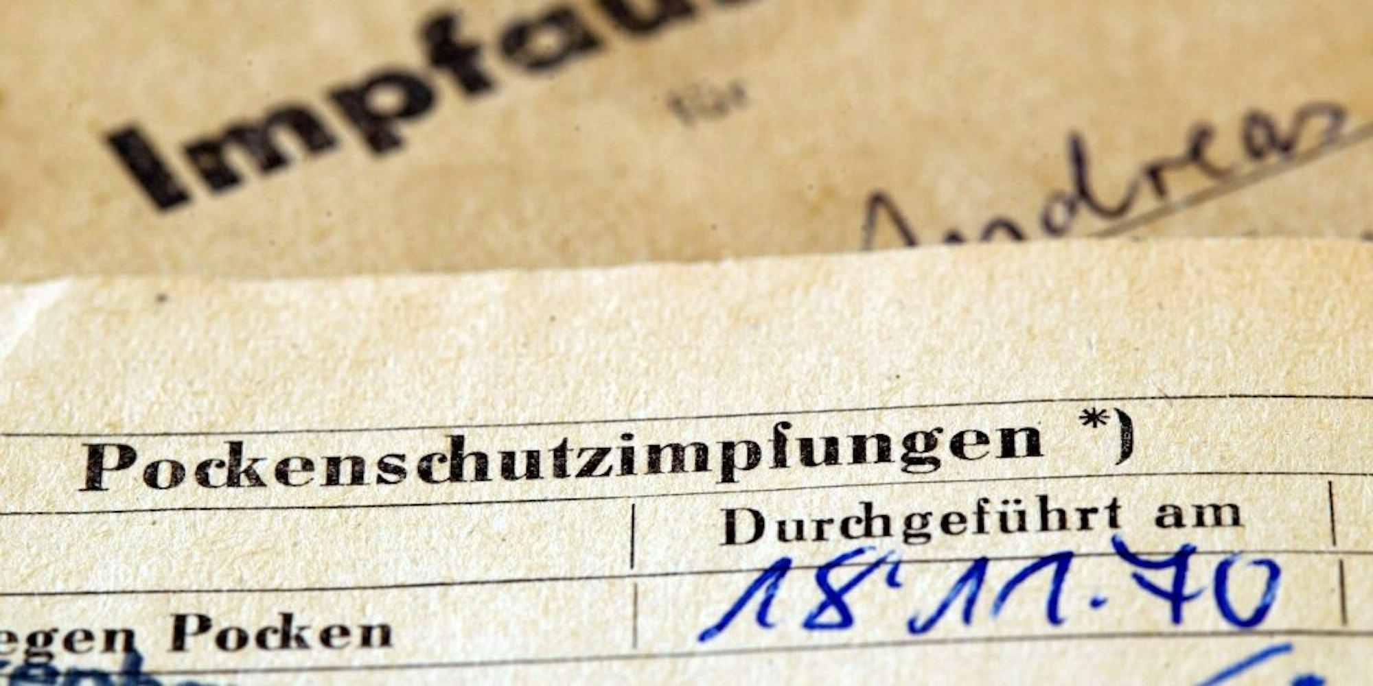 In der DDR gab es eine Impfpflicht gegen verschiedene Krankheiten.