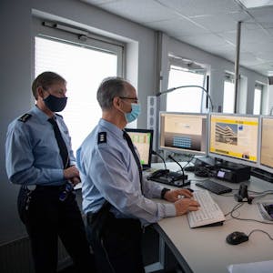 Die Beamten der Kreispolizeibehörde arbeiten in Euskirchen nun mit der modernsten Technik.