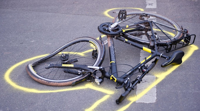 Fahrrad Unfall dpa