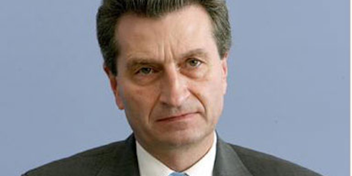 Baden-Württembergs Ministerpräsident Oettinger