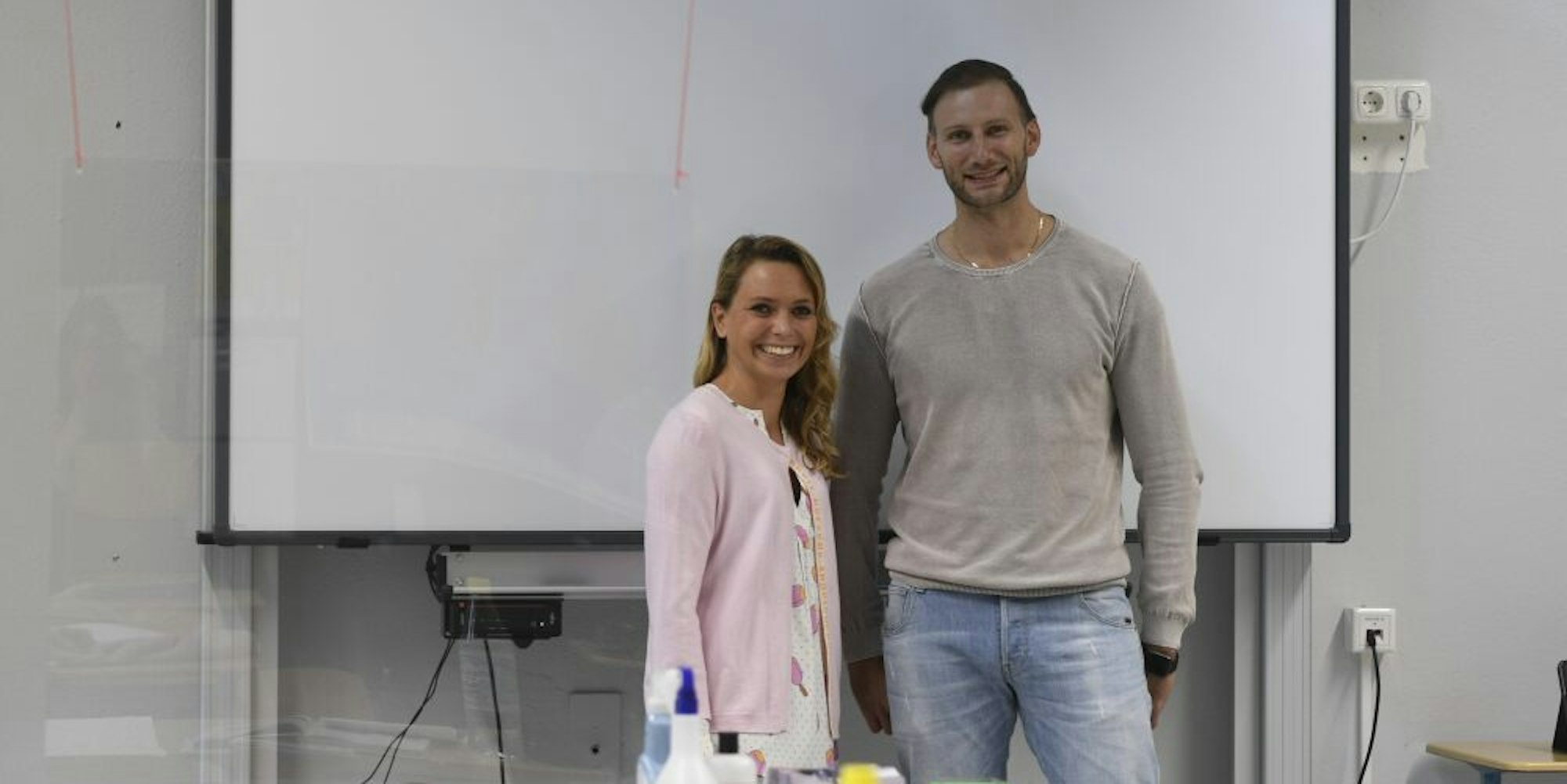 Diana Hasenäcker und Rafael Wojcicki wollen frischen Wind in die Klassenzimmer bringen.