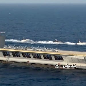 Iran Flugzeugträger afp