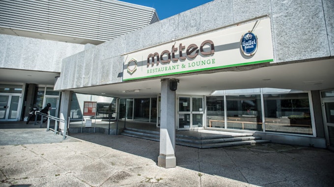 Hier gibt so schnell nichts mehr zu essen und zu trinken: Der Betrieb im „Mattea“-Restaurant am Forum wurde eingestellt.