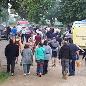 Rückkehr nach Schweinheim nach fünf Tagen Evakuierung