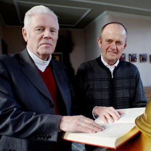 Willi Hoffsümmer (l.) und Gerhard Dane